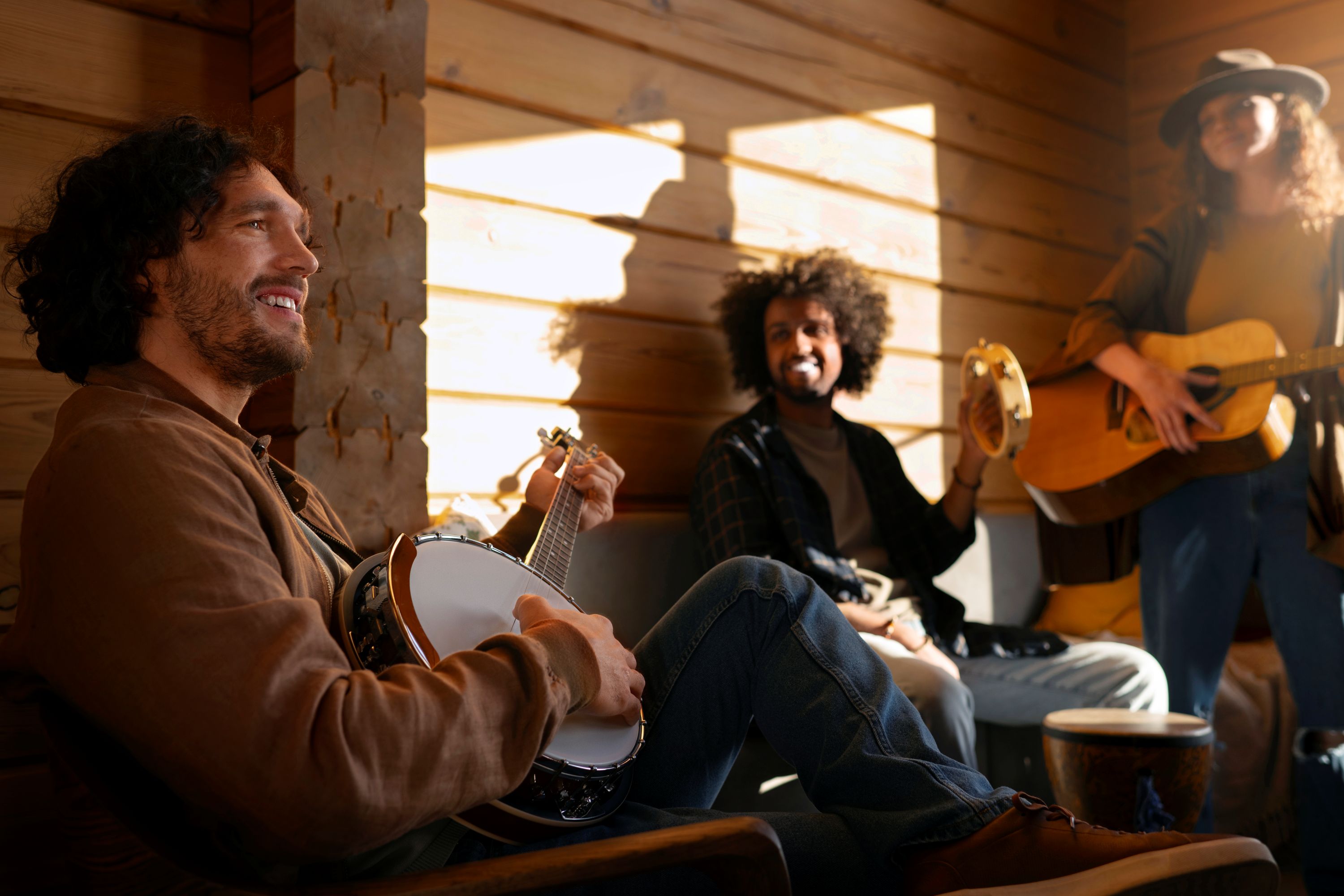 音楽を嗜むお客様たち